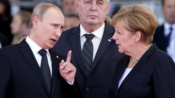 сделка между Меркель и Путиным