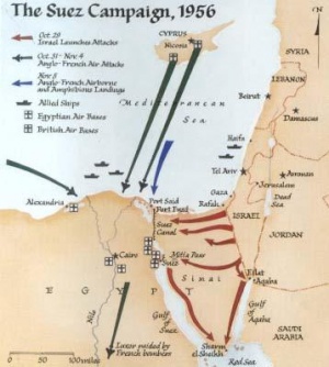 Доклад: Суэцкий кризис 1956 года