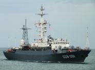 Средний разведывательный корабль ”Приазовье” возвращается в Севастополь