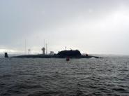 Атомный подводный крейсер “Северодвинск”.