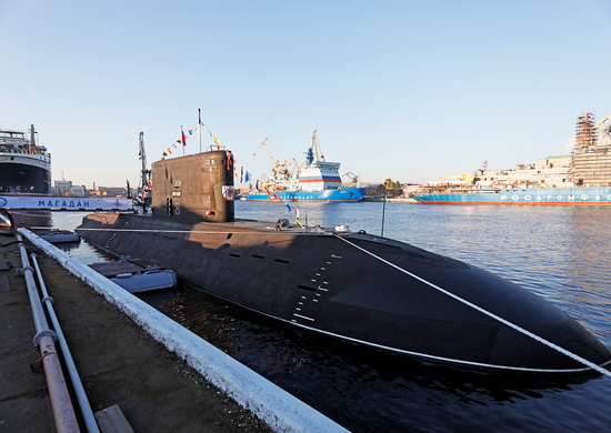 Дизель-электрическая подлодка «Магадан» вошла в боевой состав ВМФ раньше установленного срока